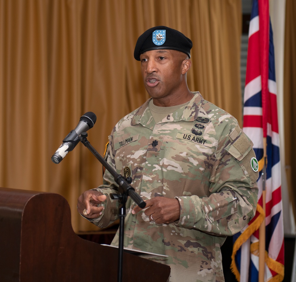 838th Transportation Battalion Change of Command