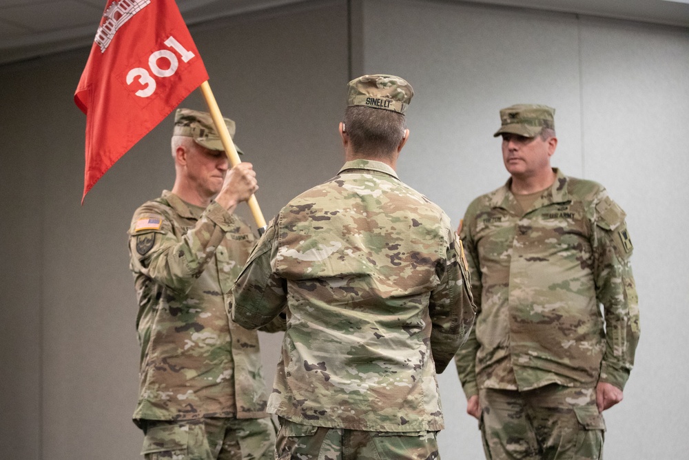 301st FEST-M Change of Command