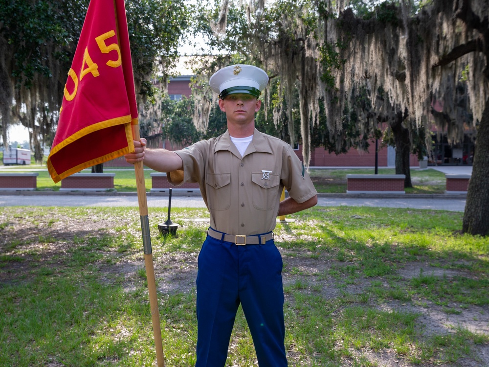 West Palm Beach native graduates as the honor graduate for Fox Company, Marine Corps Recruit Depot Parris Island