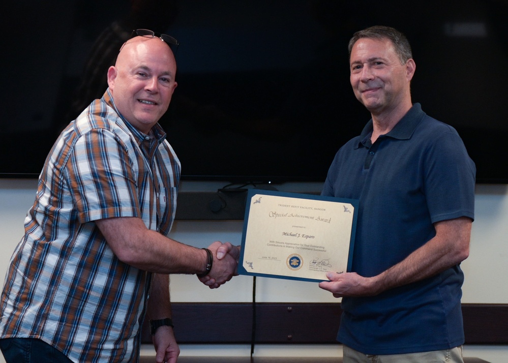 TRFB Team Member Receives Award