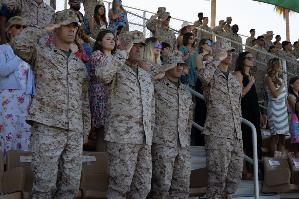 Combat Logistics Battalion 7 conducts change of command