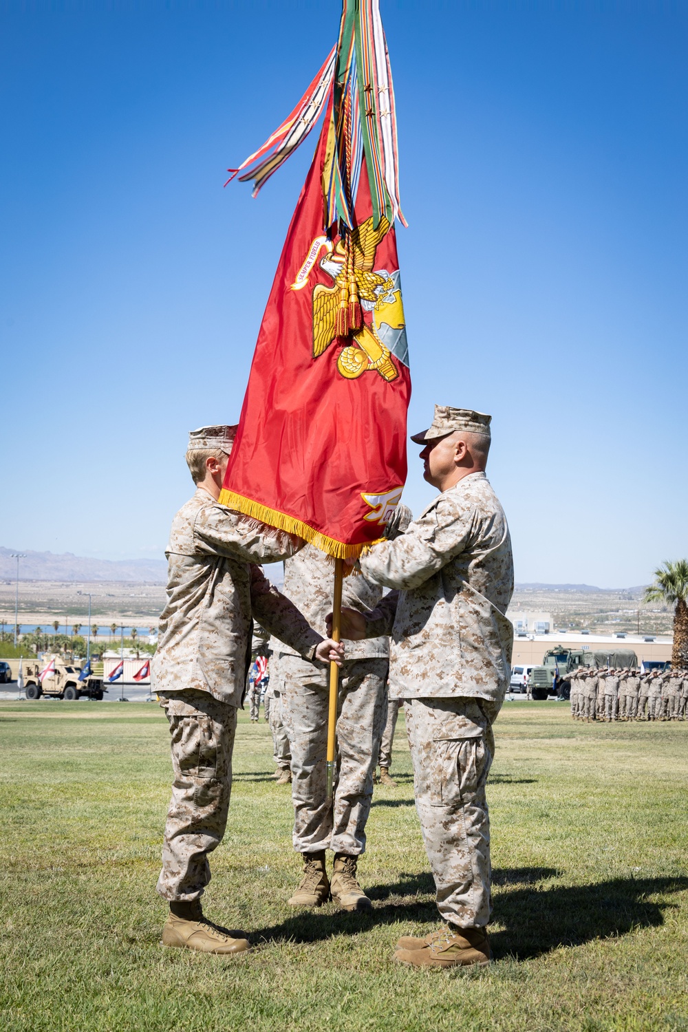 Combat Logistics Battalion 7 conducts change of command