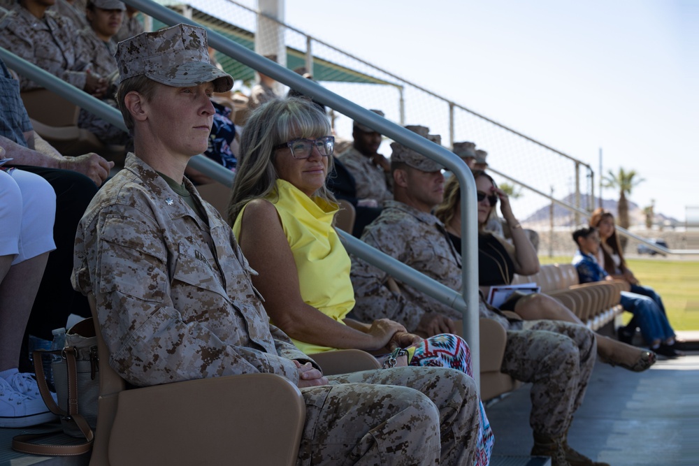 Combat Logistics Battalion 7 conducts change of command