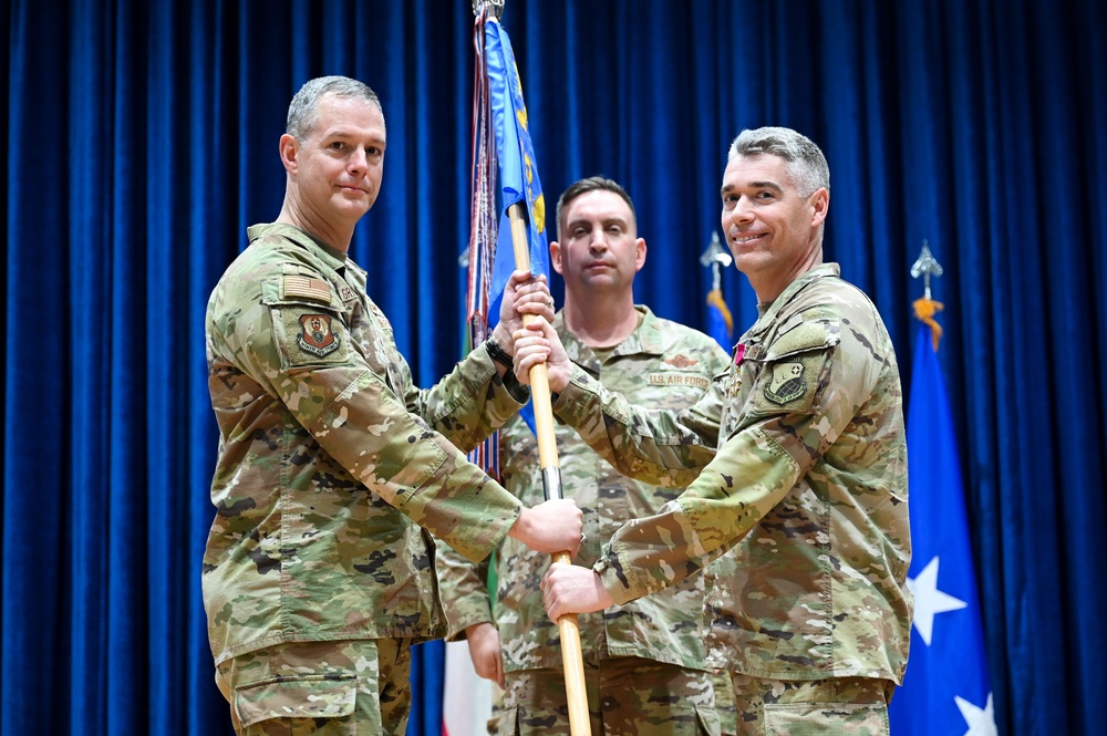 386th AEW Change of Command