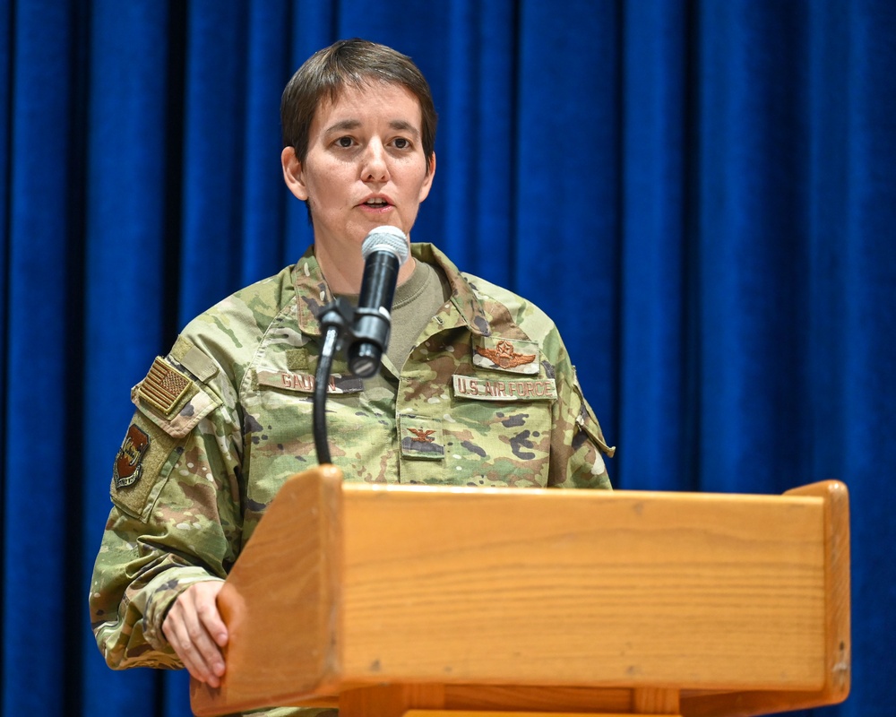 386th AEW Change of Command