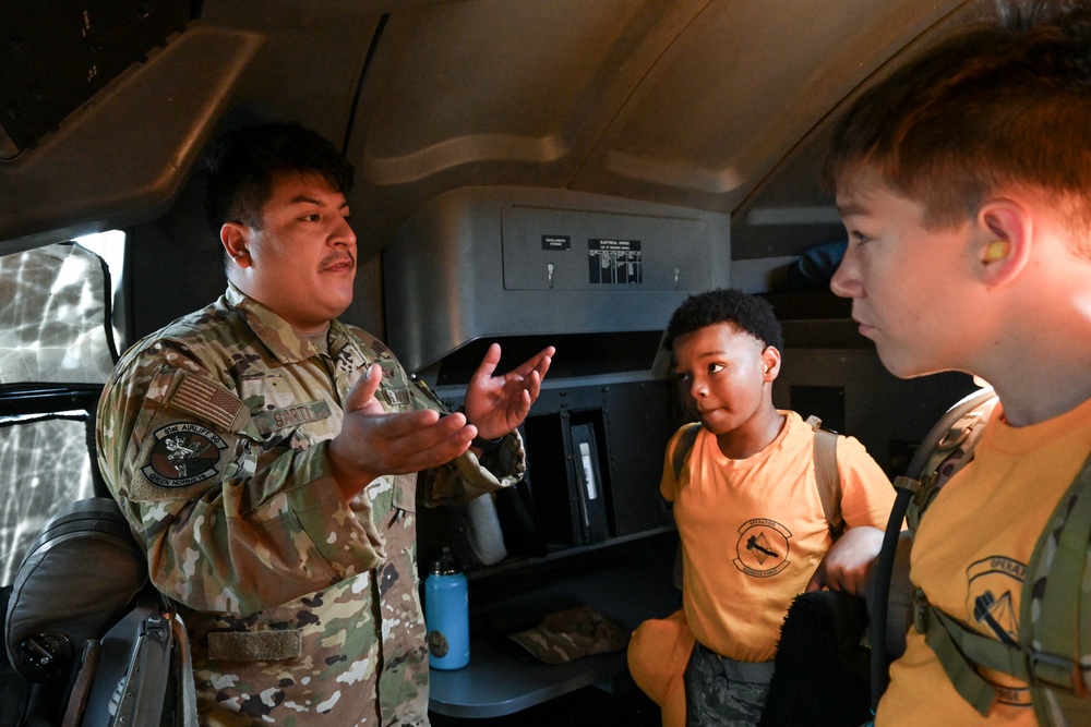 LRAFB hosts Civil Air Patrol Cadets