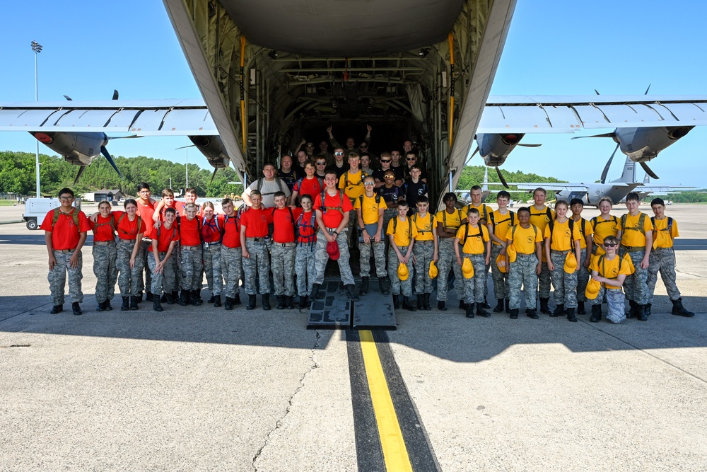 LRAFB hosts Civil Air Patrol Cadets