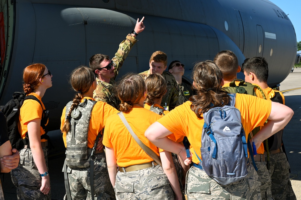 LRAFB hosts Civil Air Patrol Cadets