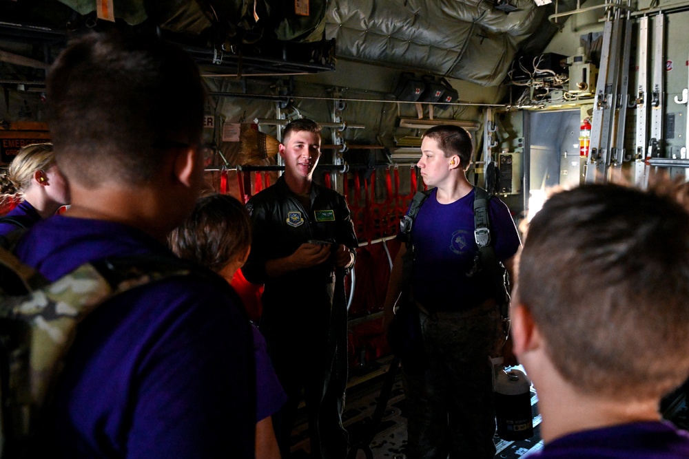 LRAFB hosts Civil Air Patrol Cadets