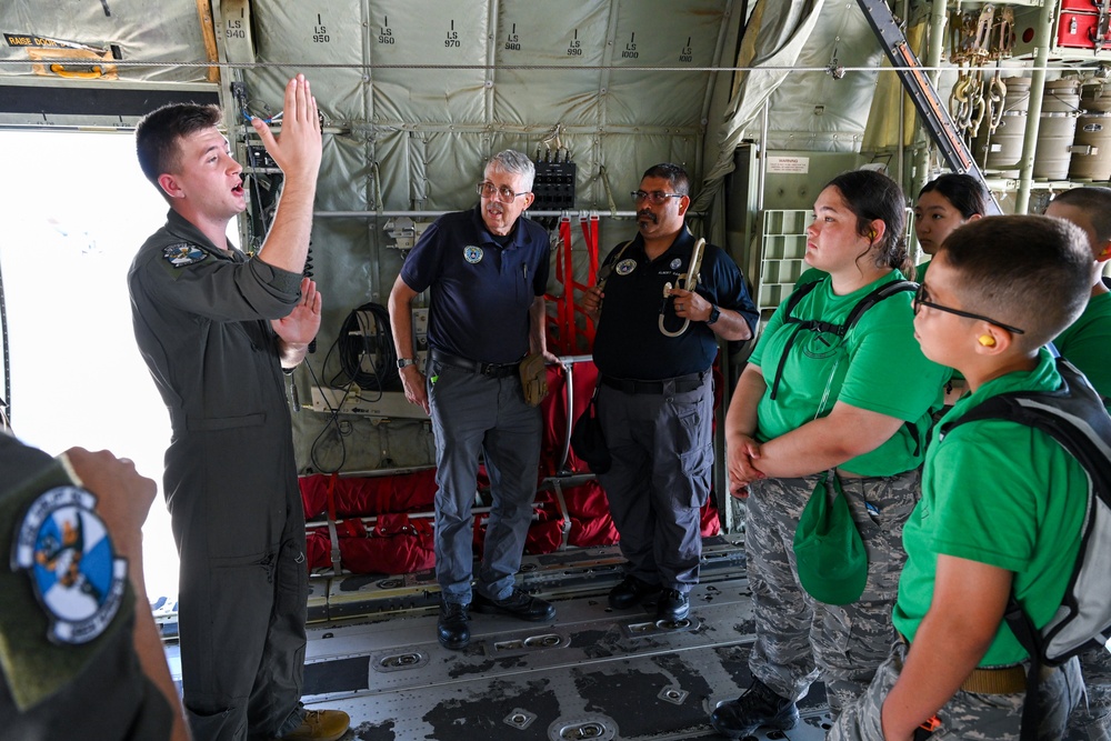 LRAFB hosts Civil Air Patrol Cadets