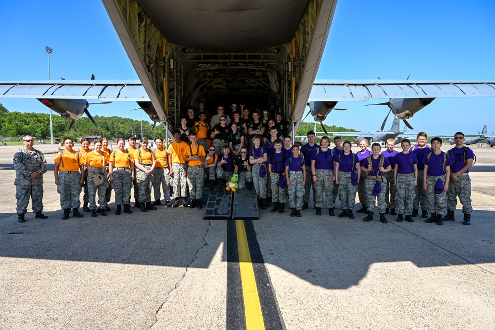 LRAFB hosts Civil Air Patrol Cadets