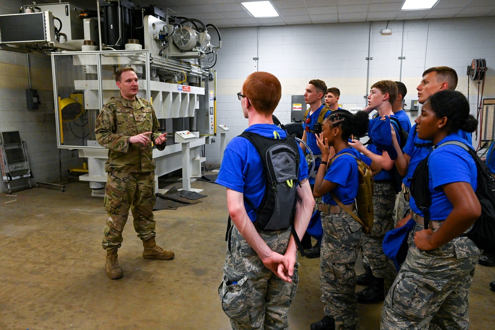 LRAFB hosts Civil Air Patrol Cadets