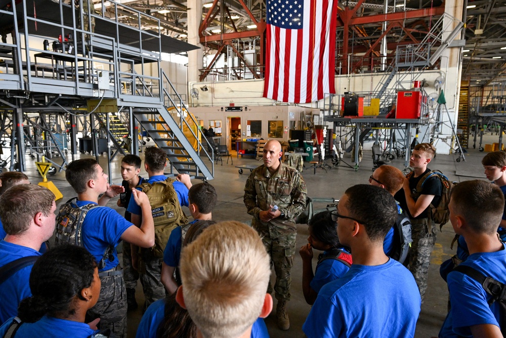 LRAFB hosts Civil Air Patrol Cadets