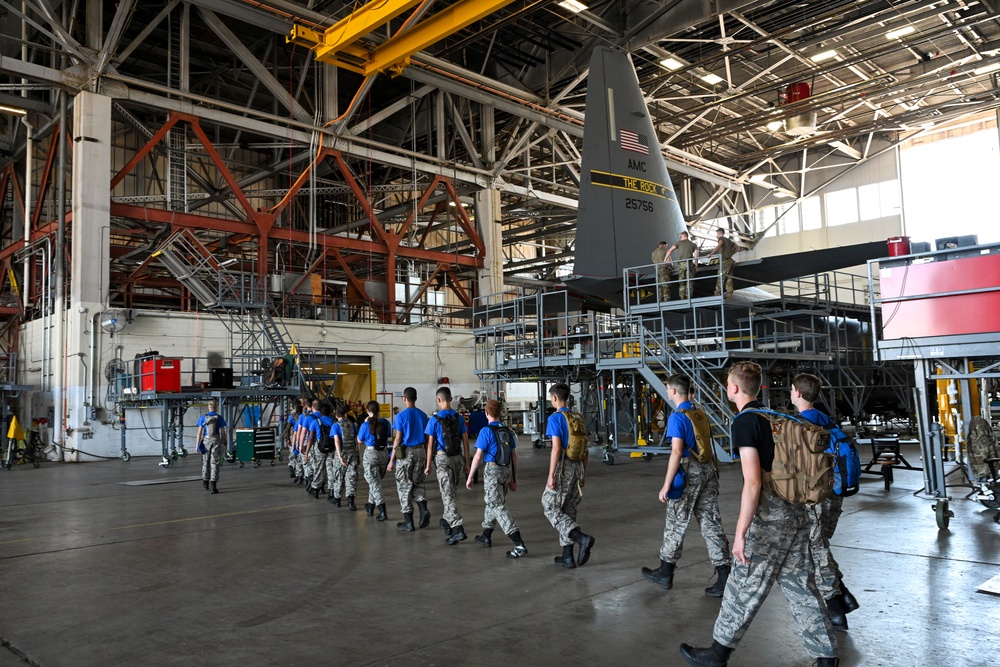 LRAFB hosts Civil Air Patrol Cadet