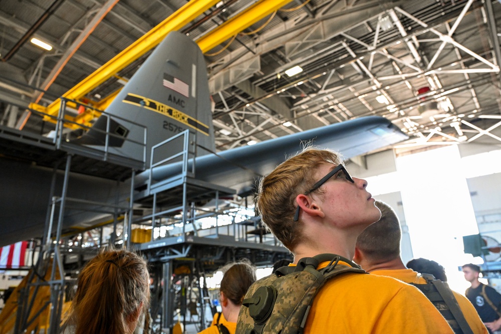 LRAFB hosts Civil Air Patrol Cadets