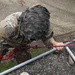 TF Mountain Soldiers are taught how to repel by Romanian Forces