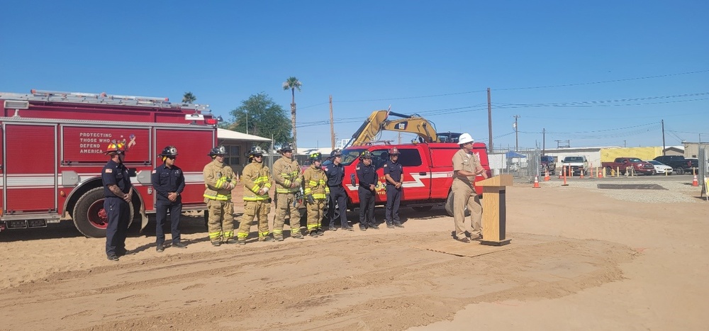 NAVFAC Southwest Begins Construction On State-Of-The-Art Fire Station Facility In NAF El Centro