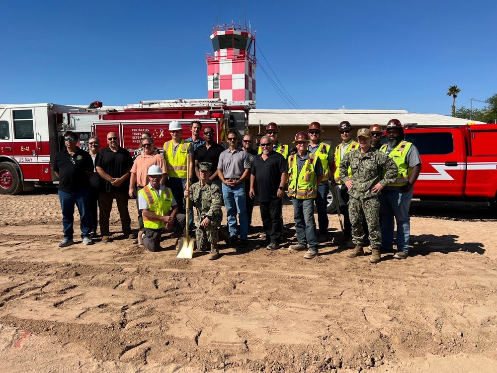 NAVFAC Southwest Begins Construction On State-Of-The-Art Fire Station Facility In NAS El Centro