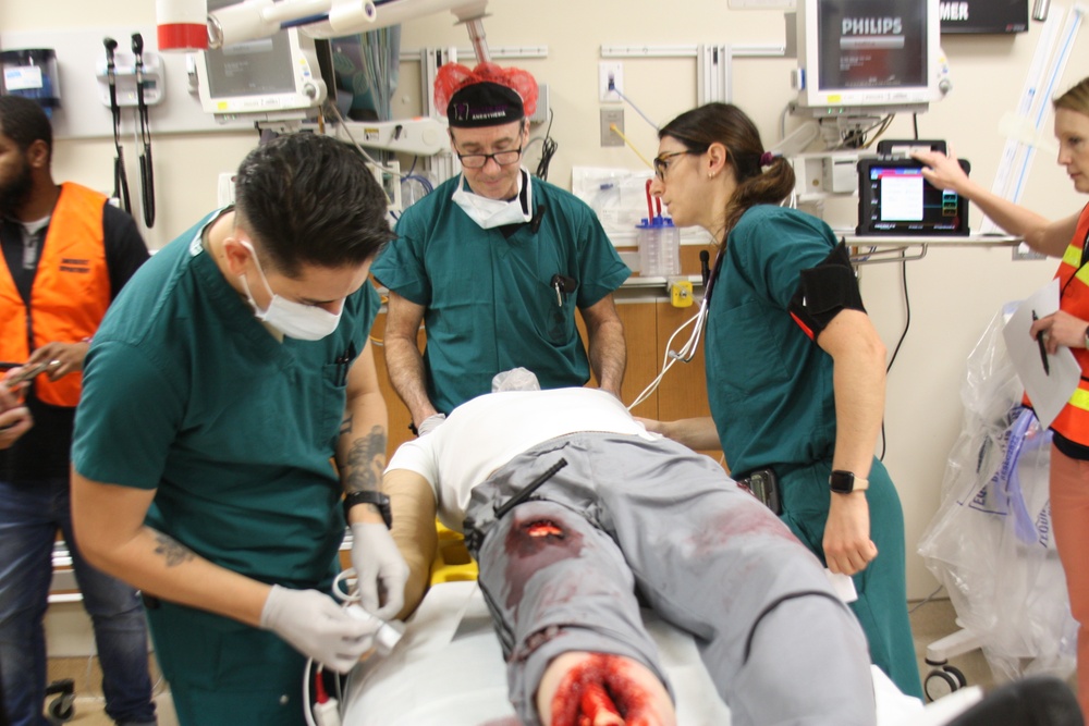 Code Green Drill: Mass Casualty Exercise Tests WRNMMC’s Response Readiness