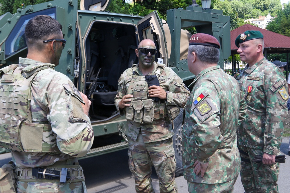 100th Year anniversary of the Romanian Army's 21st Mountain Battalion.