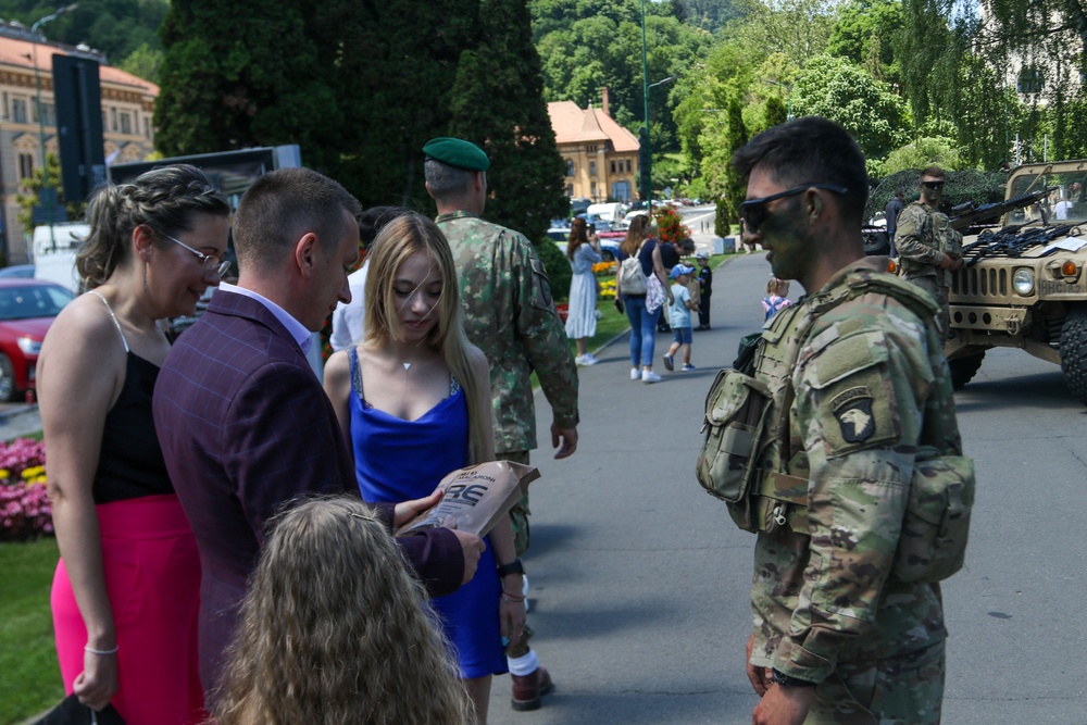 100th Year anniversary of the Romanian Army's 21st Mountain Battalion.