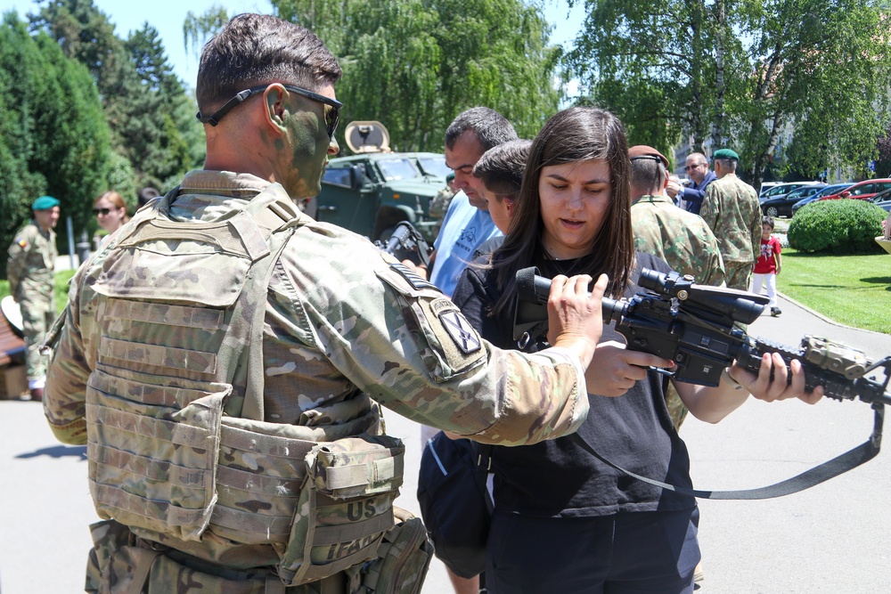 100th Year anniversary of the Romanian Army's 21st Mountain Battalion.