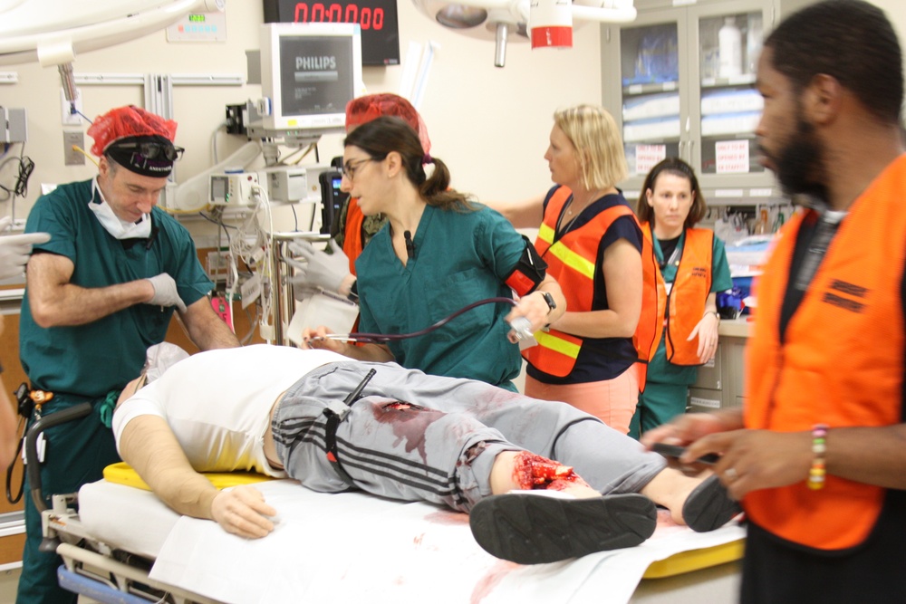 Code Green Drill: Mass Casualty Exercise Tests WRNMMC’s Response Readiness