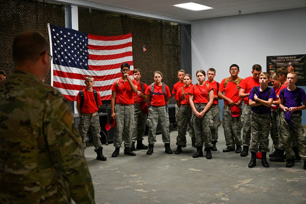 LRAFB hosts Civil Air Patrol Cadets