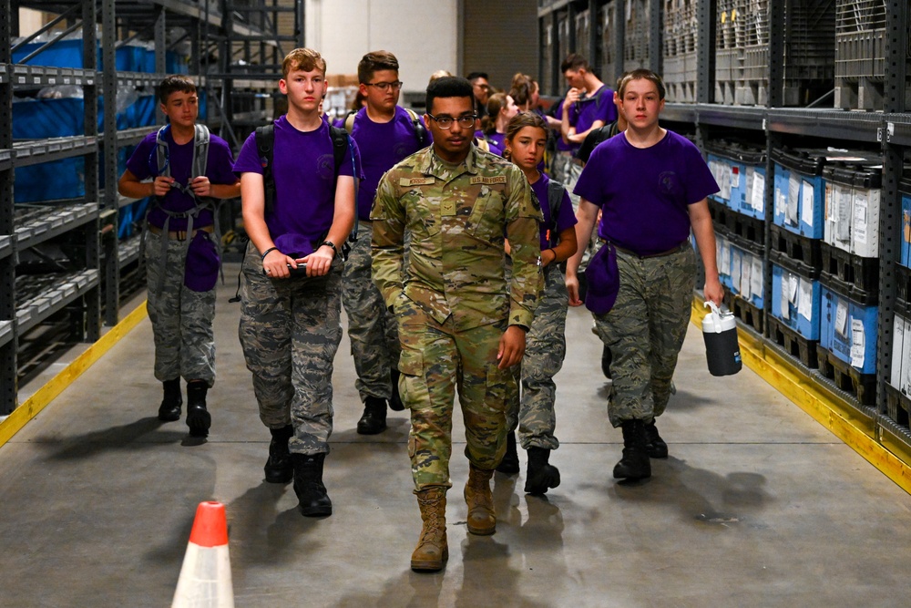 LRAFB hosts Civil Air Patrol Cadets