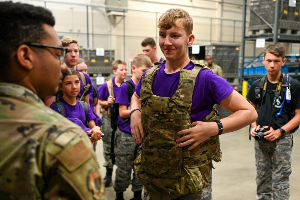 LRAFB hosts Civil Air Patrol Cadets