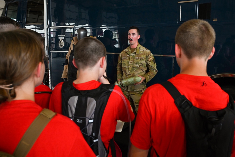 LRAFB hosts Civil Air Patrol Cadets