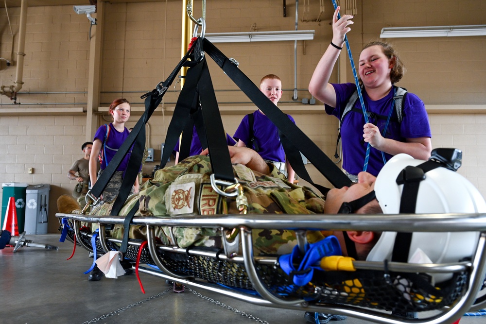 LRAFB hosts Civil Air Patrol Cadets