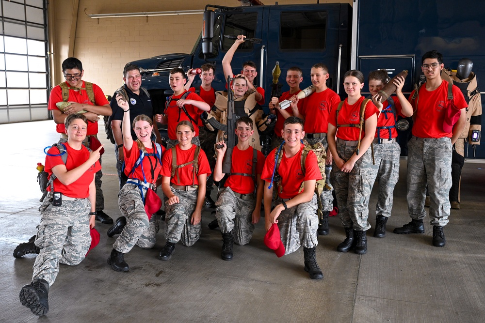 LRAFB hosts Civil Air Patrol Cadets