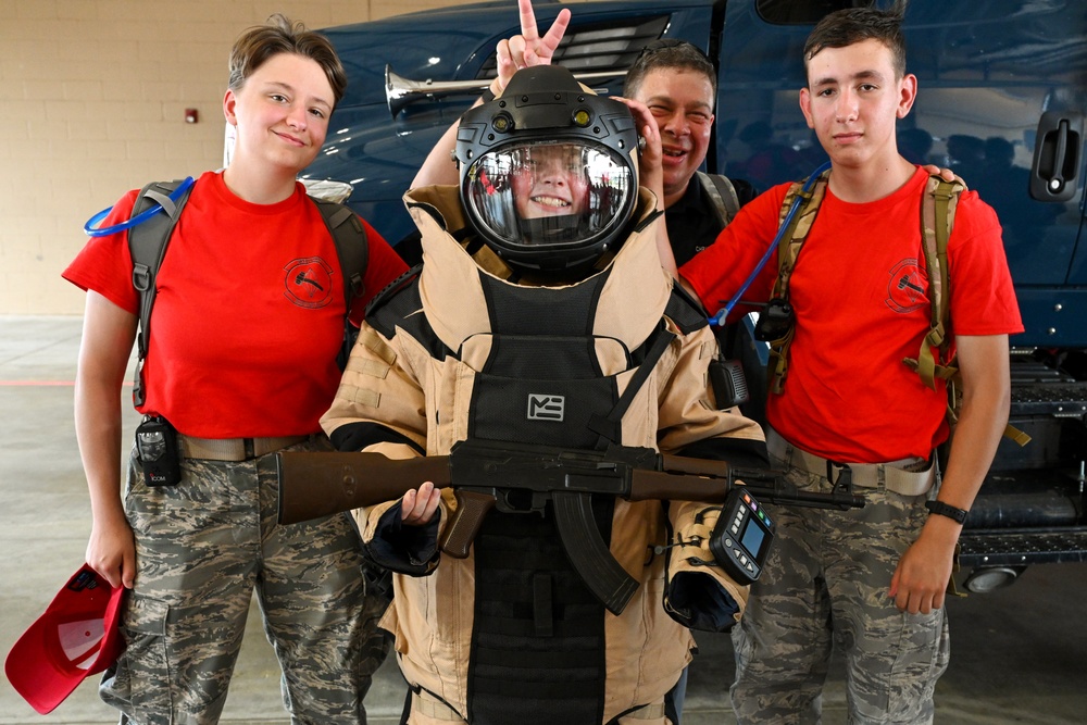 LRAFB hosts Civil Air Patrol Cadets