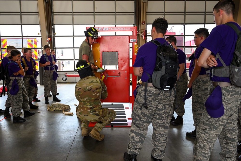 LRAFB hosts Civil Air Patrol Cadets