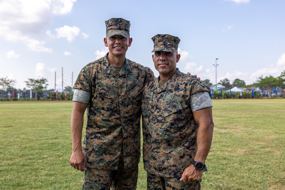 MARFORRES, MARFORSOUTH Sgt. Maj. Ruiz &amp; Sgt. Maj. Mota Relief and Appointment