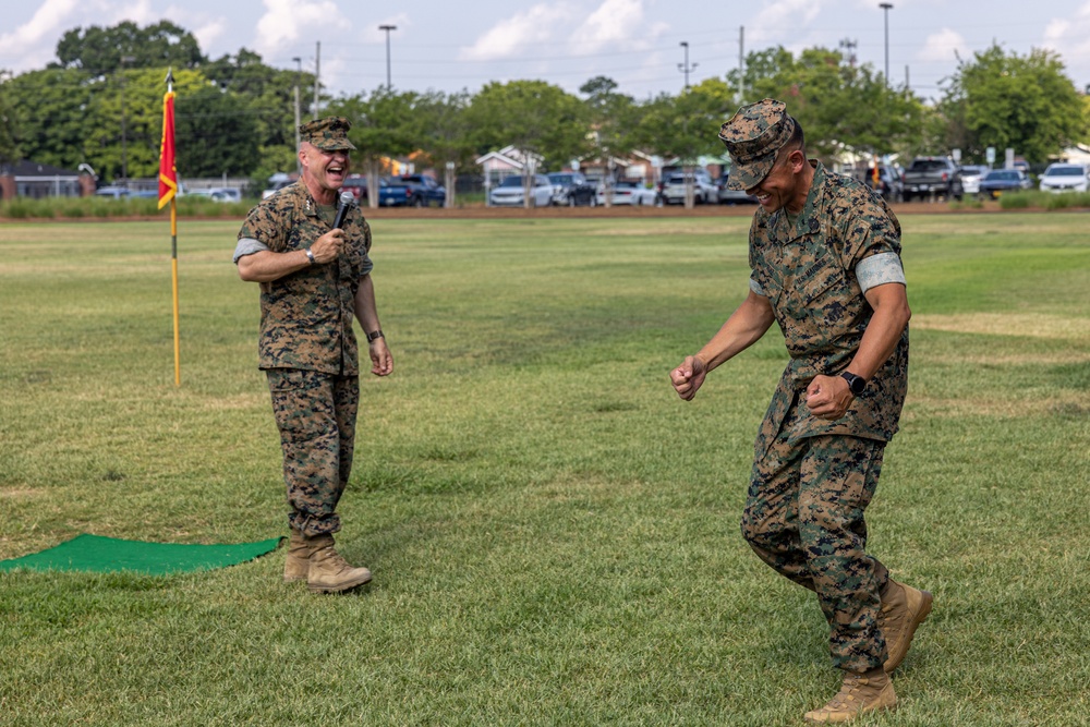 MARFORRES, MARFORSOUTH Sgt. Maj. Ruiz &amp; Sgt. Maj. Mota Relief and Appointment