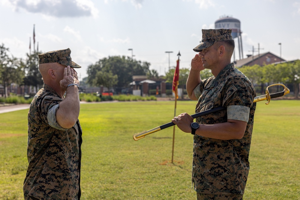 MARFORRES, MARFORSOUTH Sgt. Maj. Ruiz &amp; Sgt. Maj. Mota Relief and Appointment