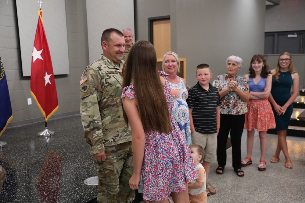 Kentucky Logistics Director get Promoted to Colonel
