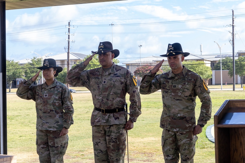 Pegasus Troop Change of Command Sets Standard For Unit Integration