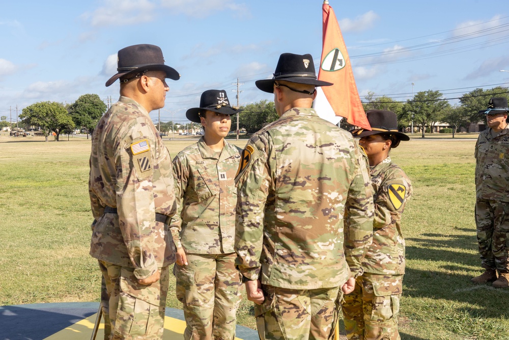 Pegasus Troop Change of Command Sets Standard For Unit Integration