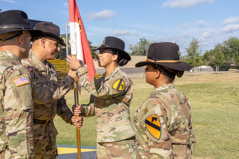 Pegasus Troop Change of Command Sets Standard For Unit Integration