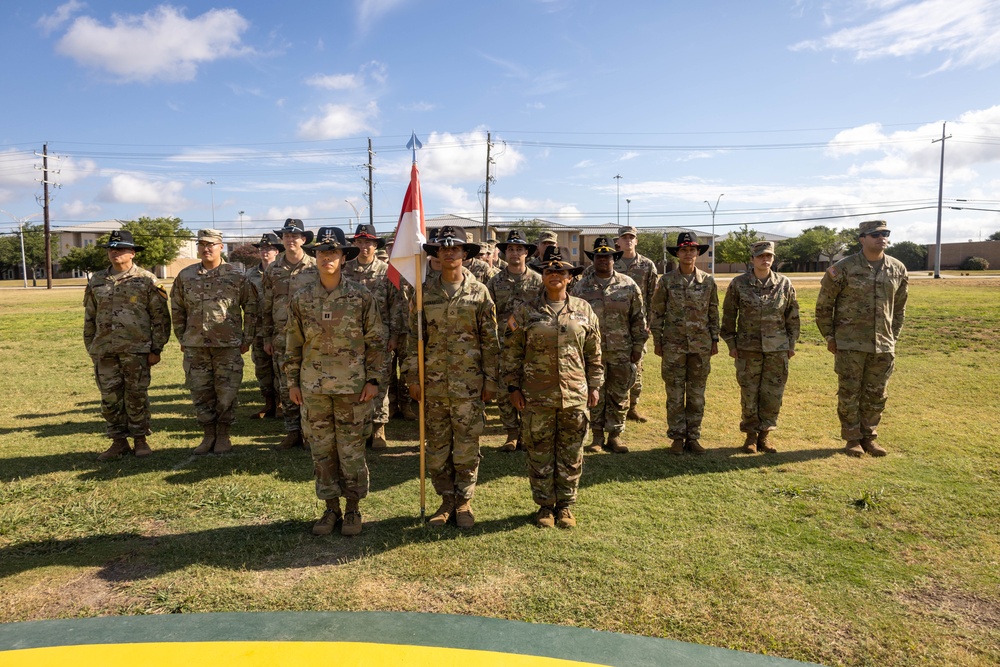 Pegasus Troop Change of Command Sets Standard For Unit Integration