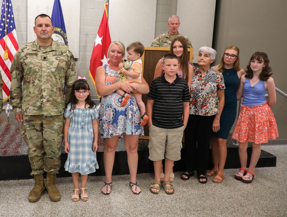 Kentucky Logistics Director get Promoted to Colonel