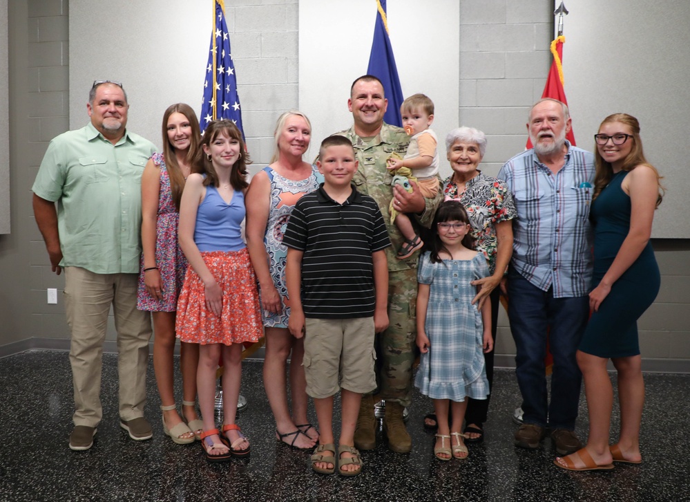 Kentucky Logistics Director get Promoted to Colonel