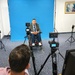 The filming of the USAID-supported inclusive civic education training course