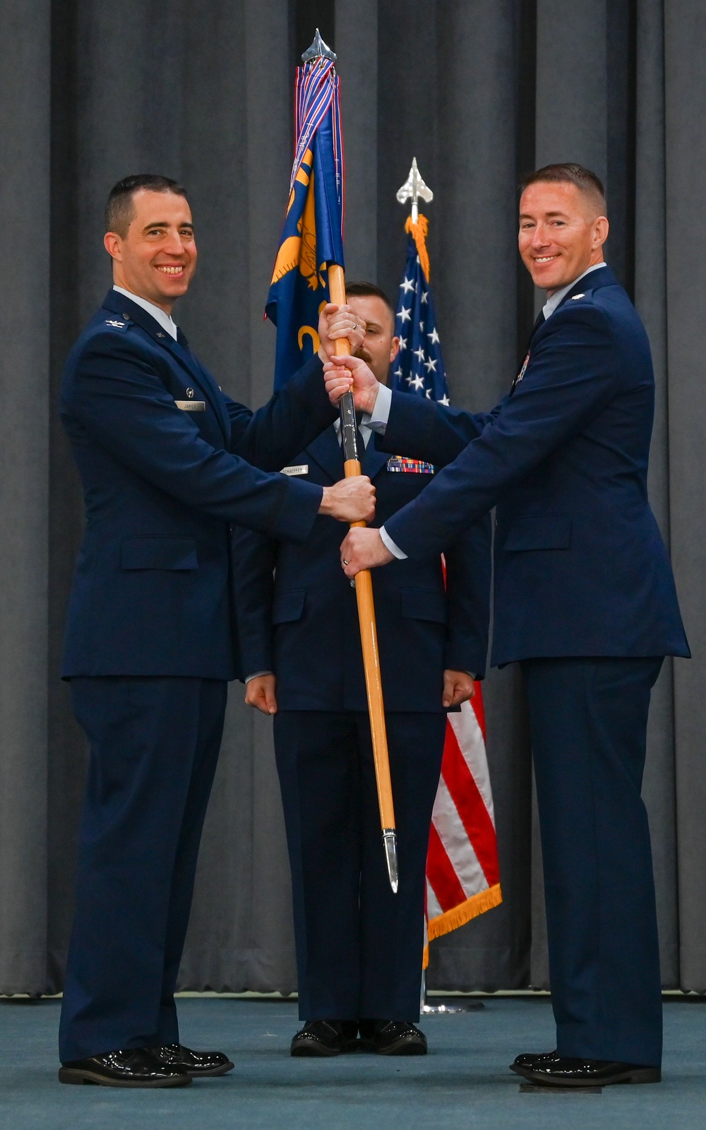 Lt. Col. Stanton P. Brown takes command of 2nd Civil Engineer Squadron