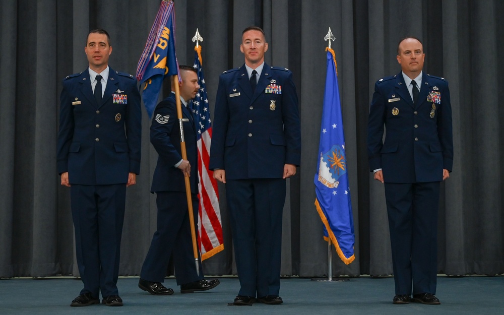 Lt. Col. Stanton P. Brown takes command of 2nd Civil Engineer Squadron