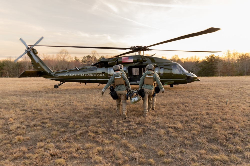 U.S. Secret Service Training at Marine Corps Base Quantico