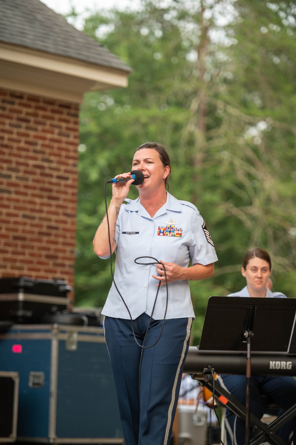 Air National Guard Band of the South and Midwest play at Furman University